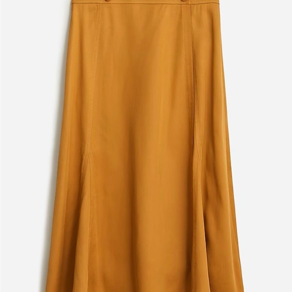 J Crew Drapey Gramery Twill Wrap Skirt Size 6 - Picture 1 of 11